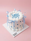 Sky blue ribbons