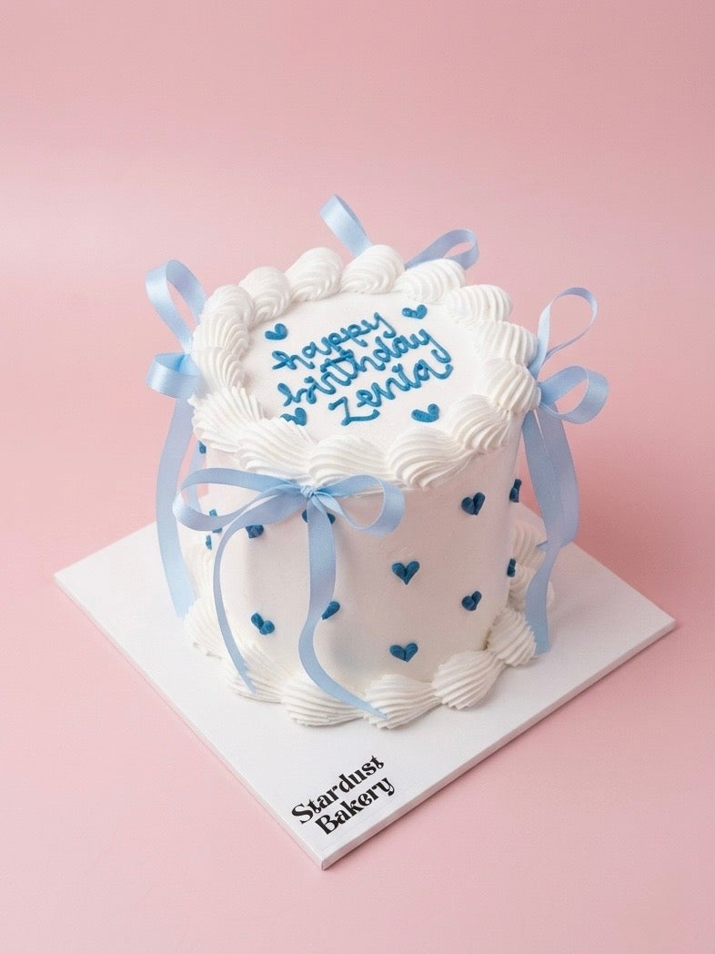 Sky blue ribbons