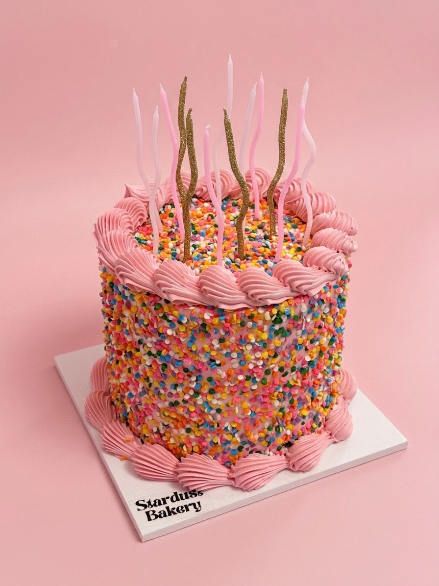 Wishes Pink Cake